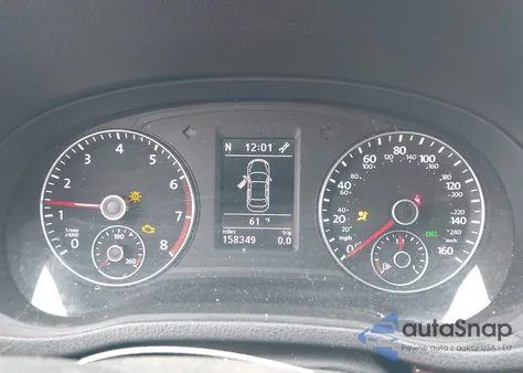 2012 Volkswagen Passat 2.5L Sel z USA, uszkodzony, nr VIN 1VWCH7A32CC106795